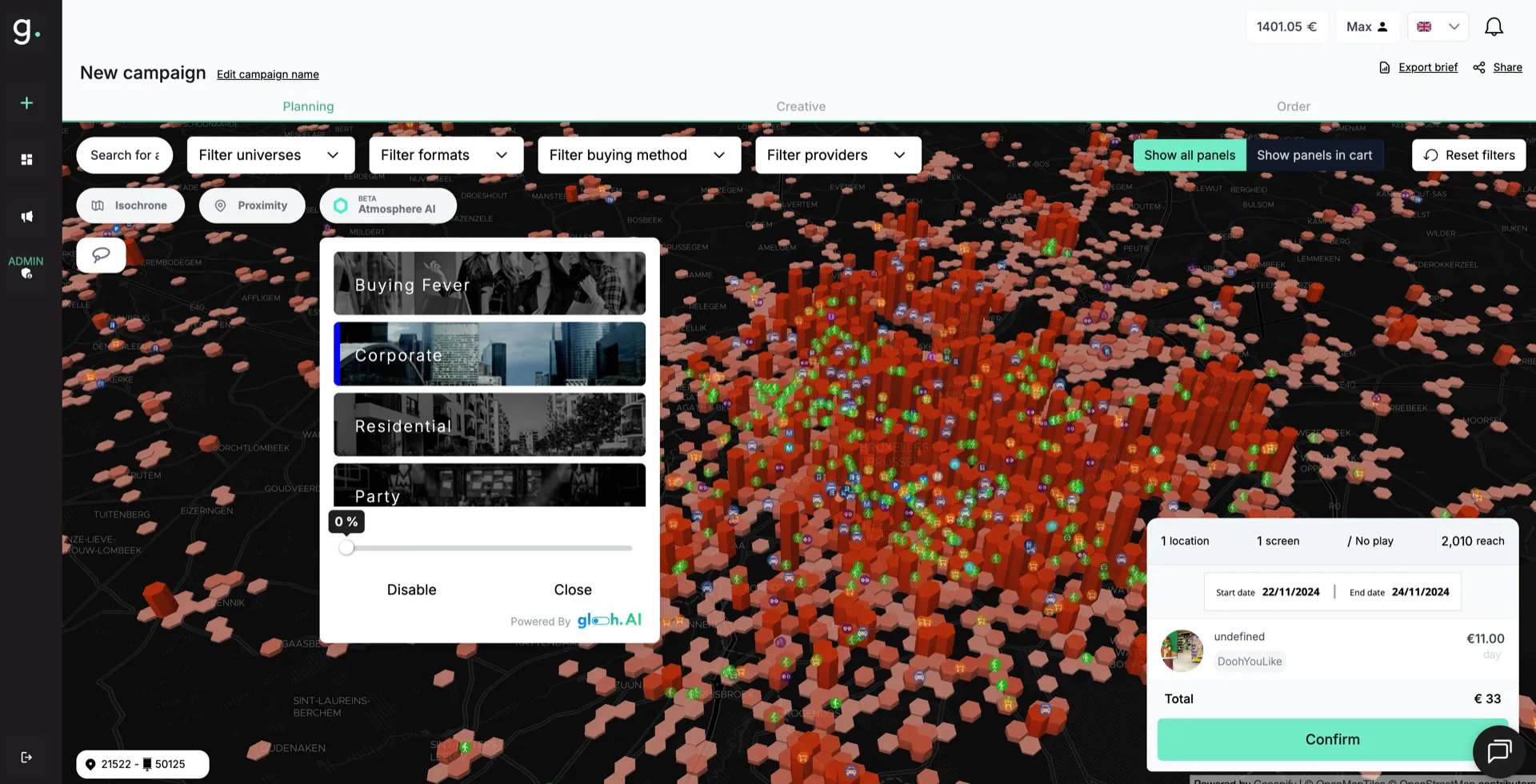 Heatmap Activations