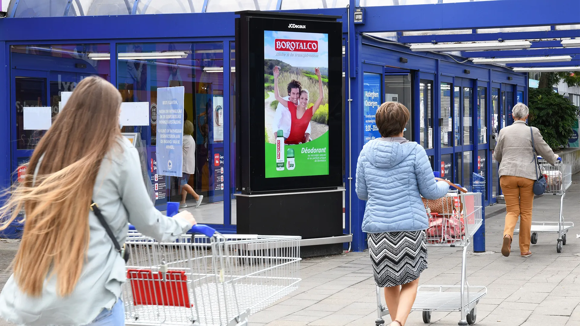 Écran DOOH à Bruxelles
