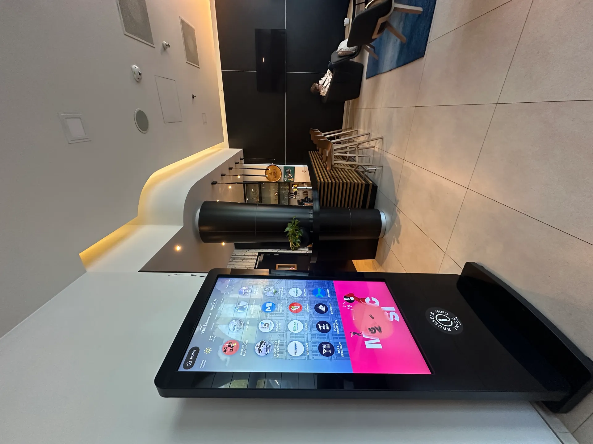 Écran DOOH à Bruxelles