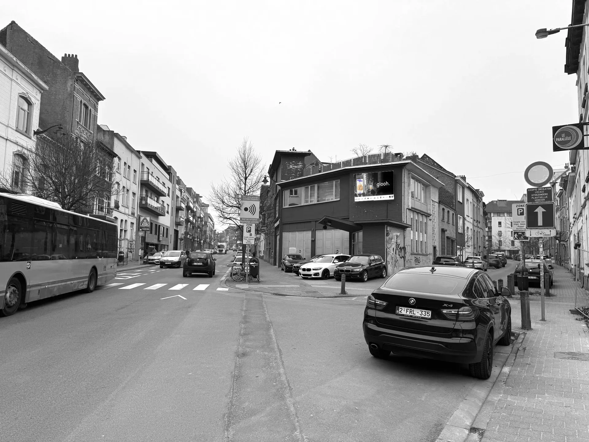 Écran DOOH à Bruxelles