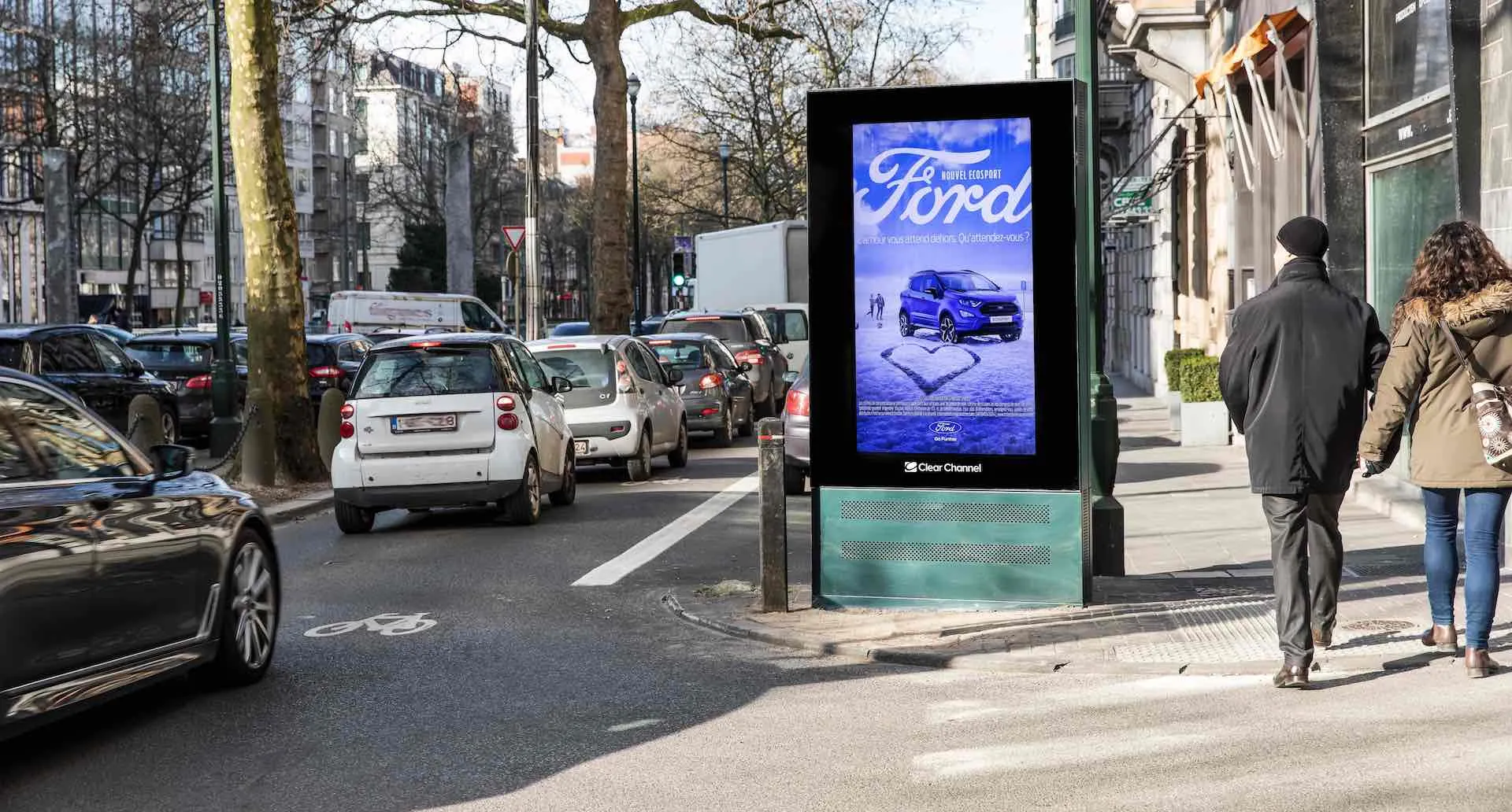 Écran DOOH à Liège