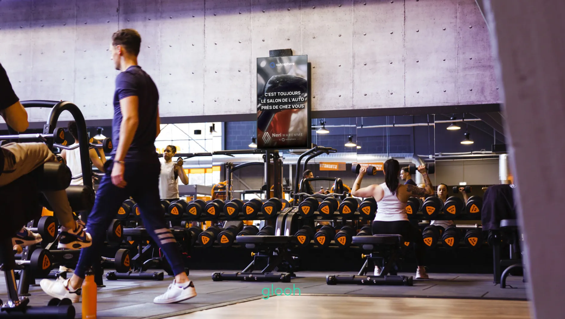 Autosphere DOOH campaign